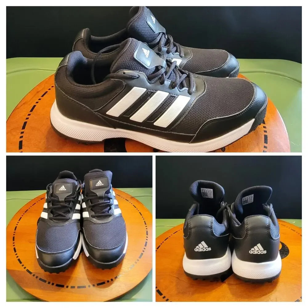adidas Tech Response Men's Golf Shoes - Black, Size 11
